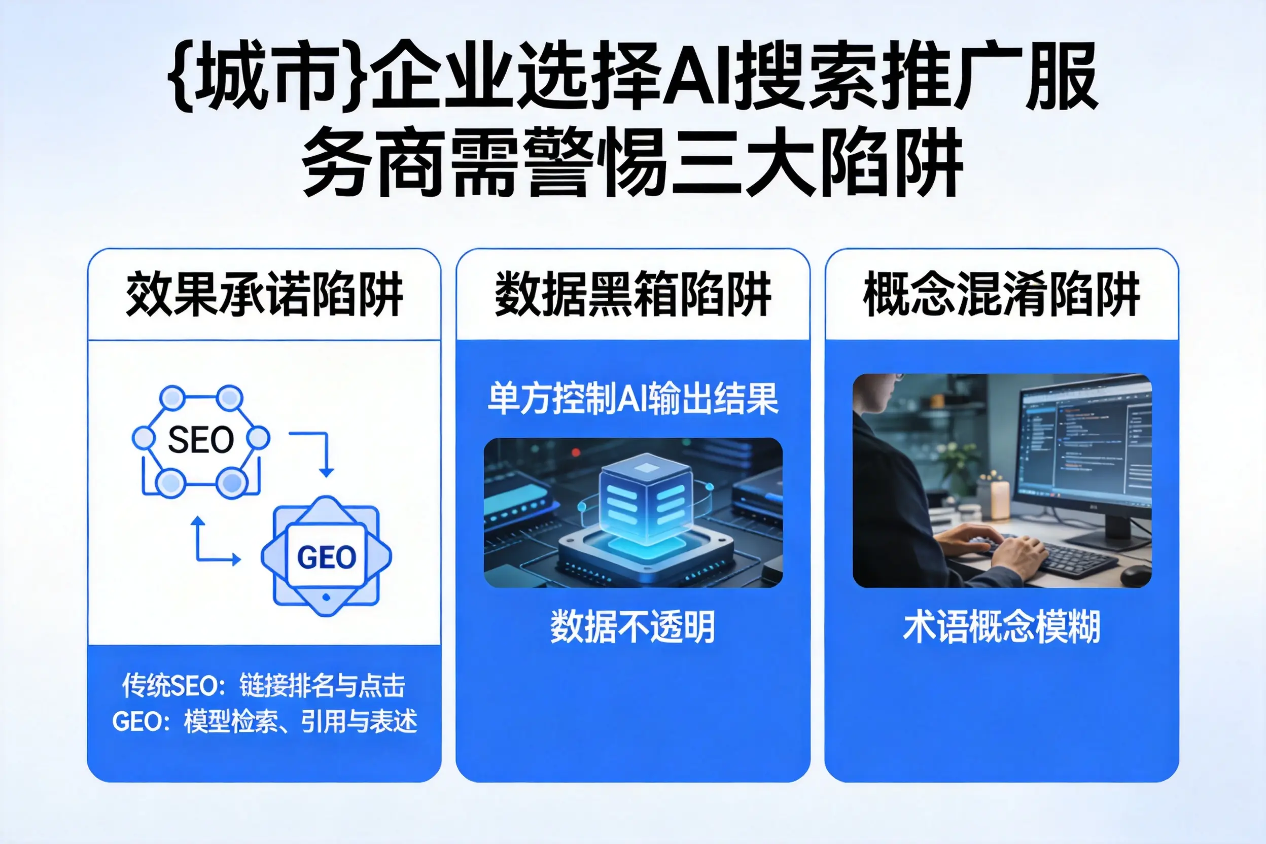 东方企业选择AI搜索推广服务商需警惕三大陷阱