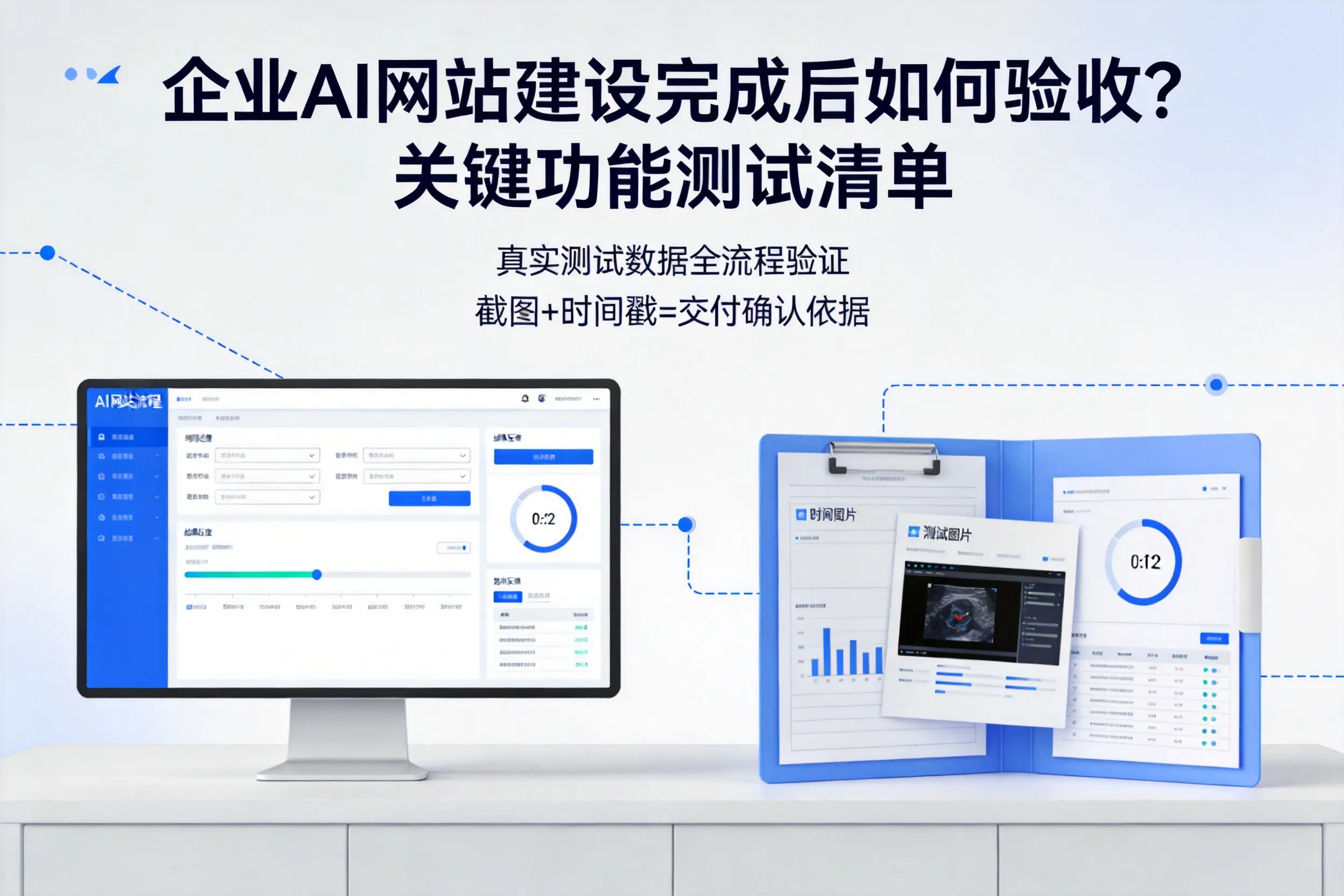 东方企业AI网站建设完成后如何验收？关键功能测试清单