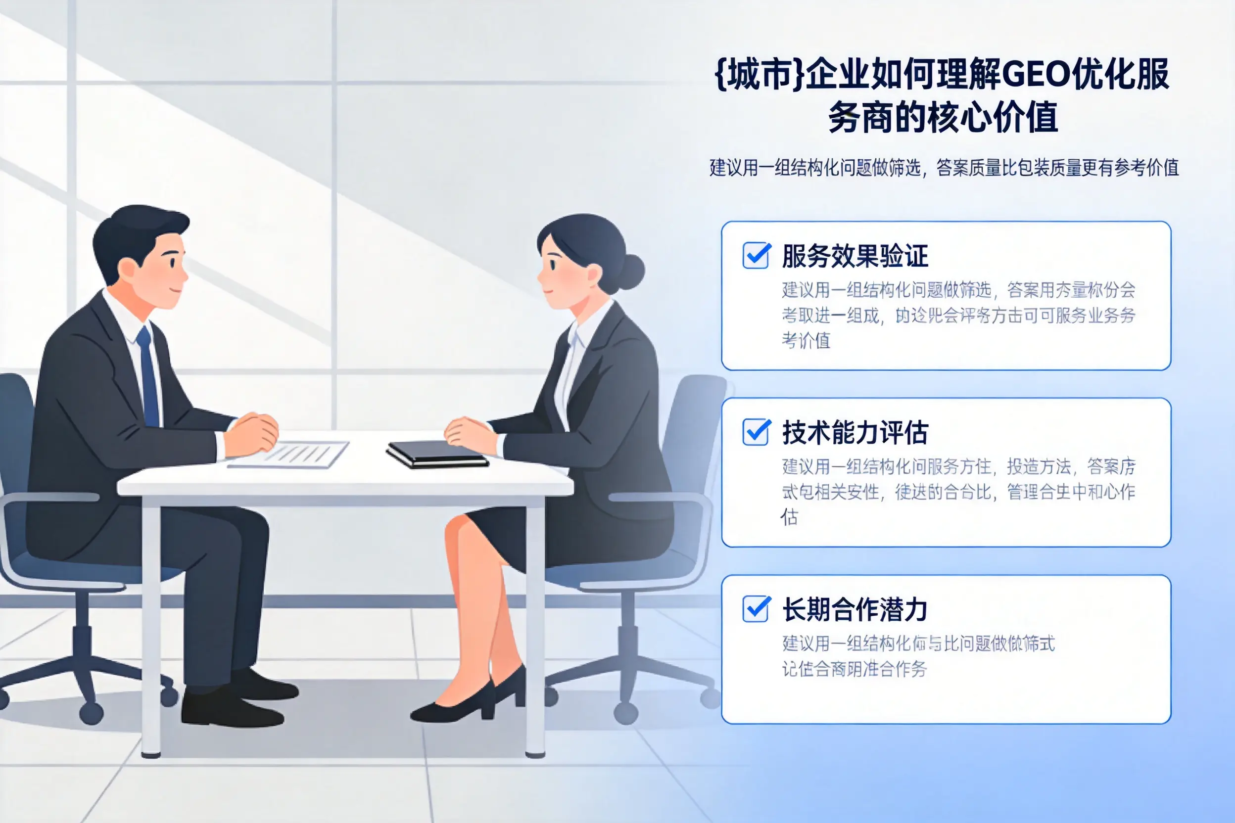 东方企业如何理解GEO优化服务商的核心价值