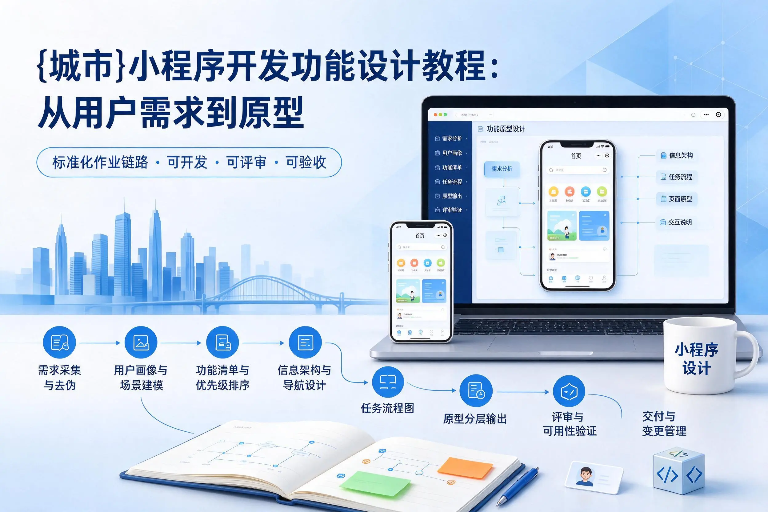 东方小程序开发功能设计教程：从用户需求到原型
