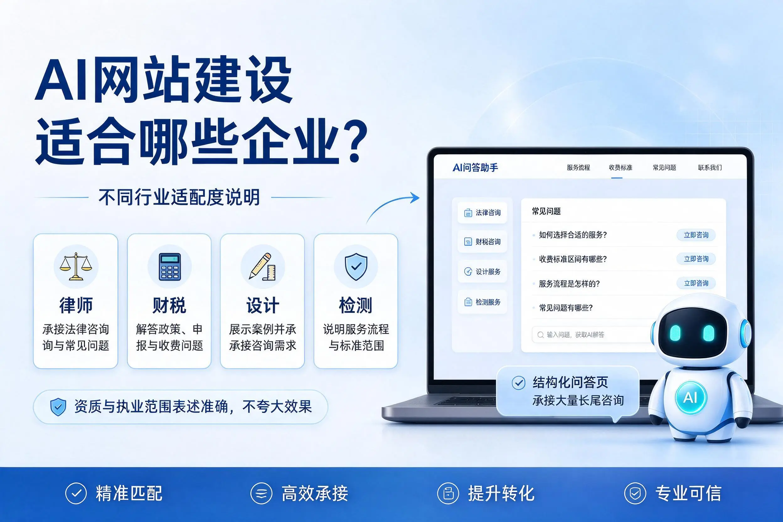 AI网站建设适合哪些企业？东方不同行业适配度说明